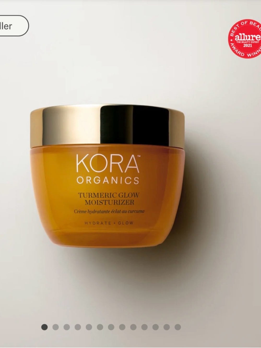 KORA Organics Turmeric Glow Moisturizer - Refill